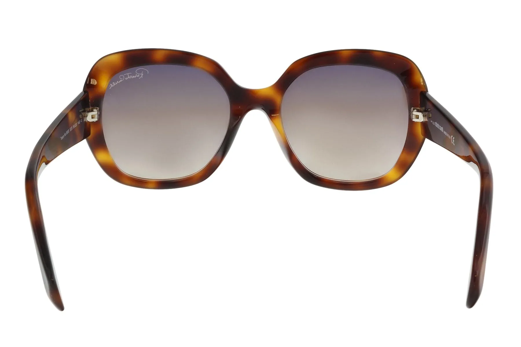 Roberto Cavalli RC989S 52G TSEEN Medium Havana Round Sunglasses