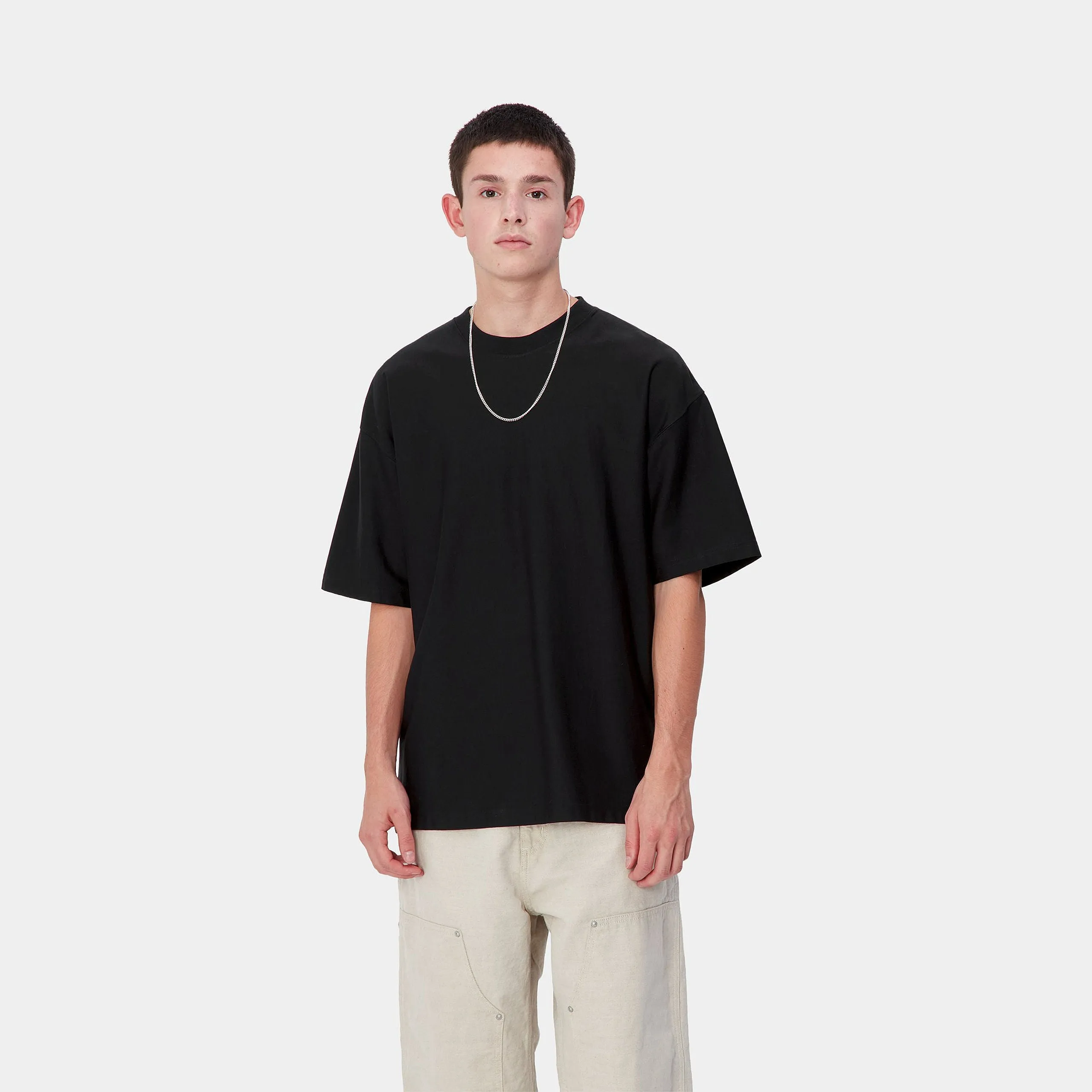 S/S DAWSON T-SHIRT / CARHARTT WIP / BLACK