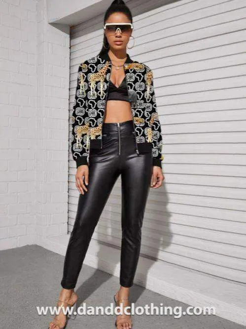 Street Chic Women Jacket Black