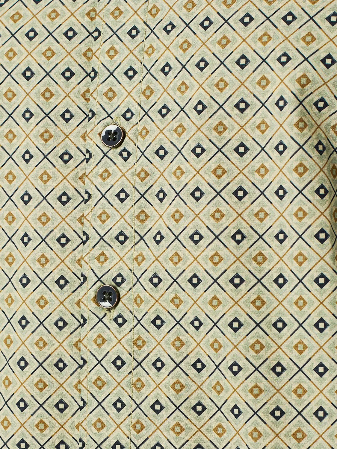 Stylish Shirt with All-Over Pattern | Smoke
