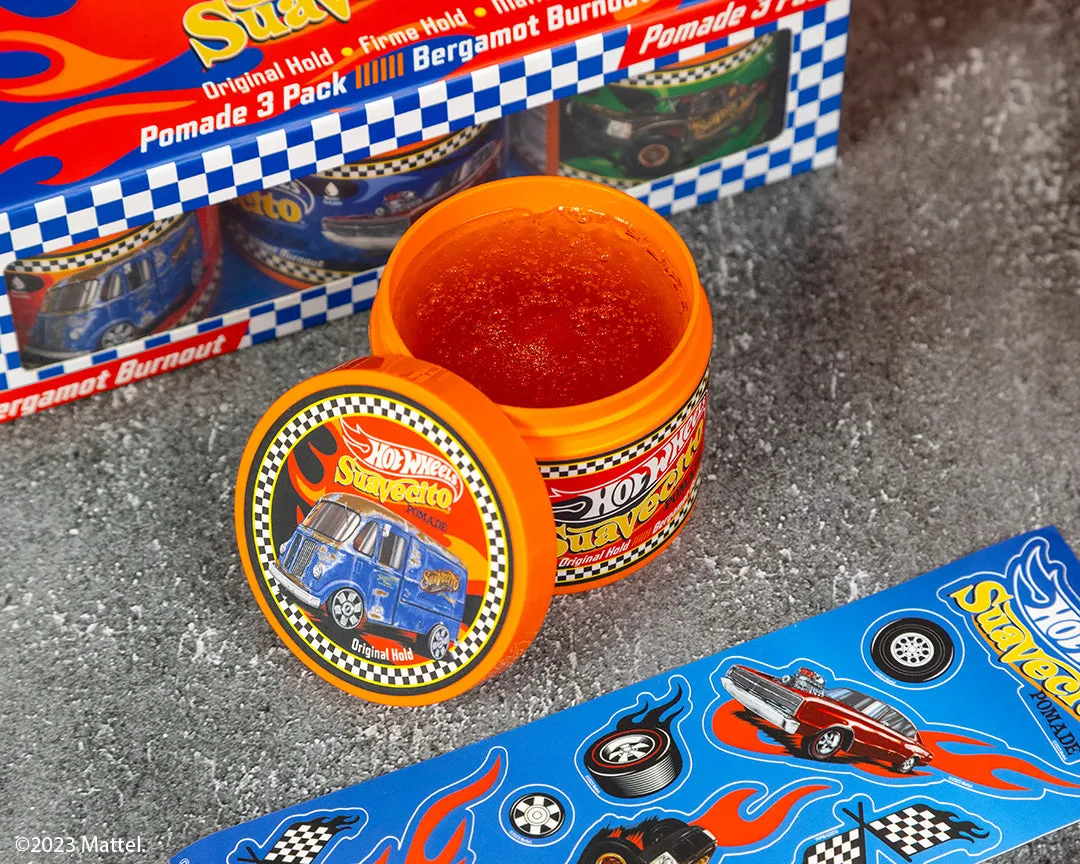 Suavecito x Hot Wheels Pomade 3 Pack