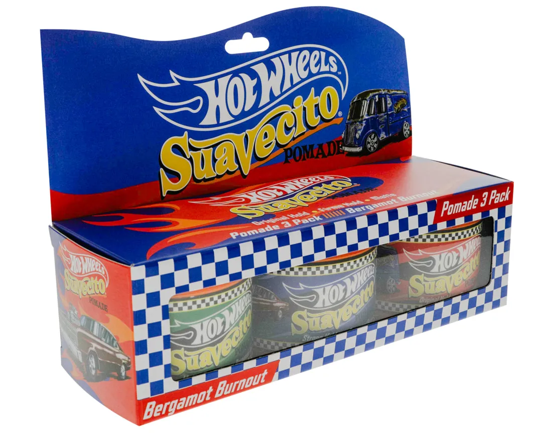 Suavecito x Hot Wheels Pomade 3 Pack