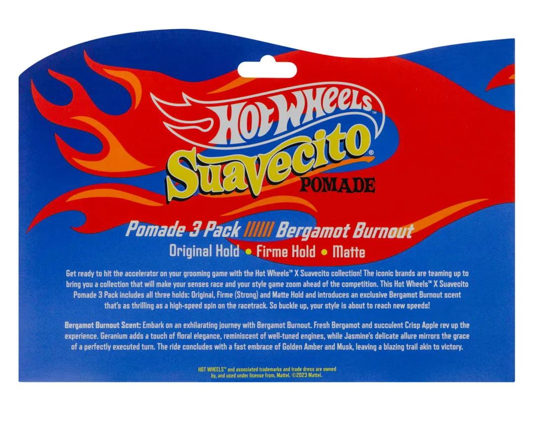 Suavecito x Hot Wheels Pomade 3 Pack