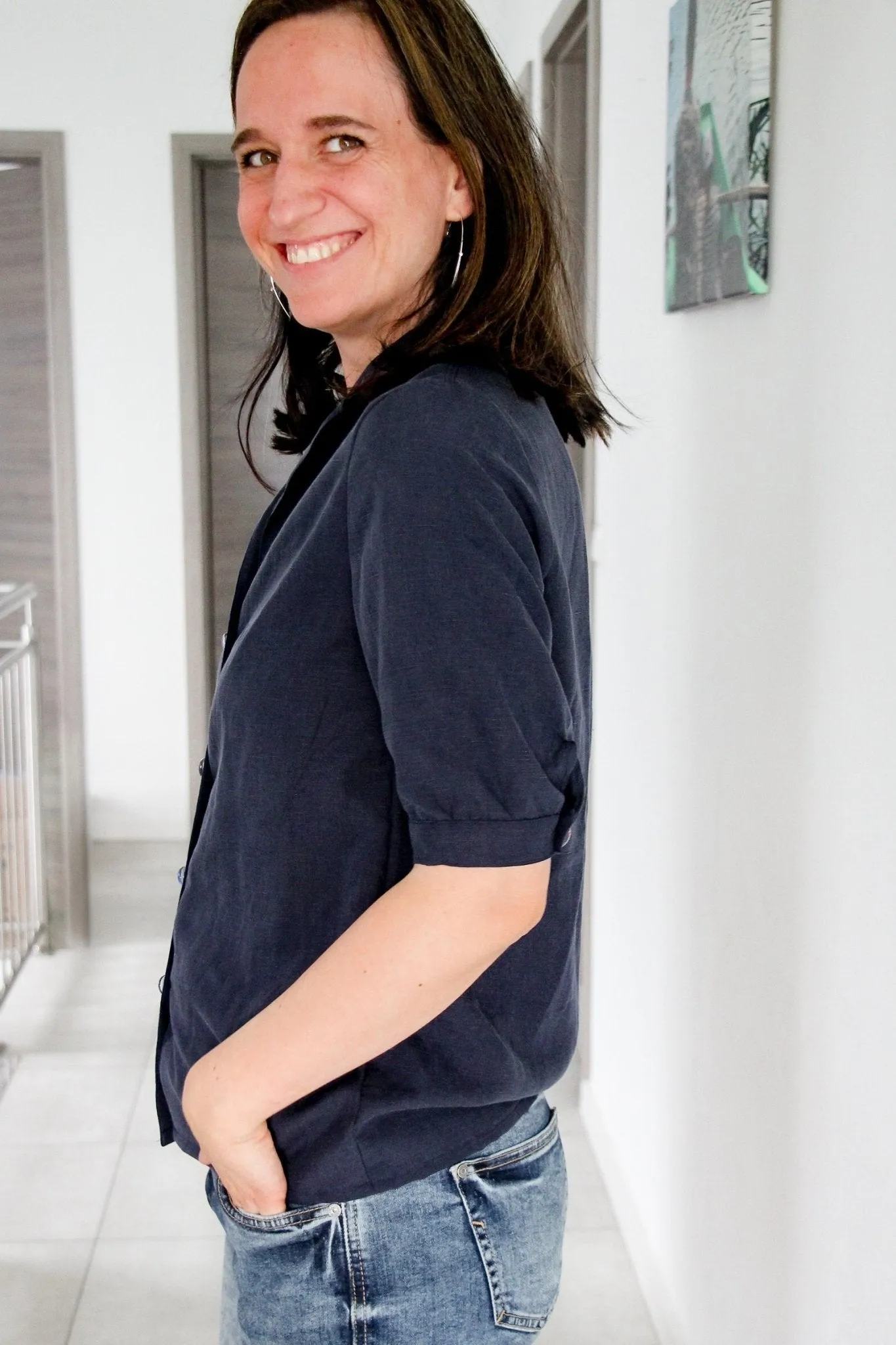 Talea - Bluse mit Umlegekragen (Papierschnittmuster)