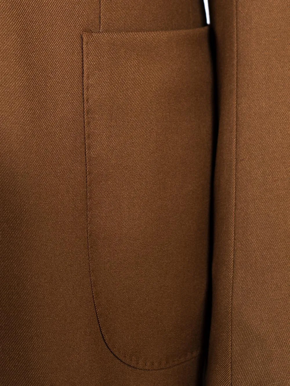 Three Pieces Of brown Oak Bespoke Men Suit Tailored