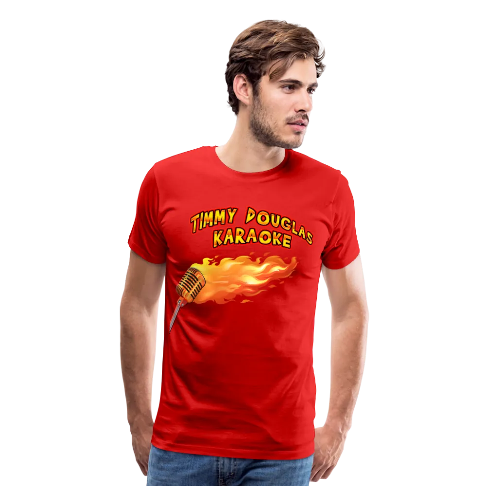 Timmy Douglas Karaoke - Premium T-Shirt